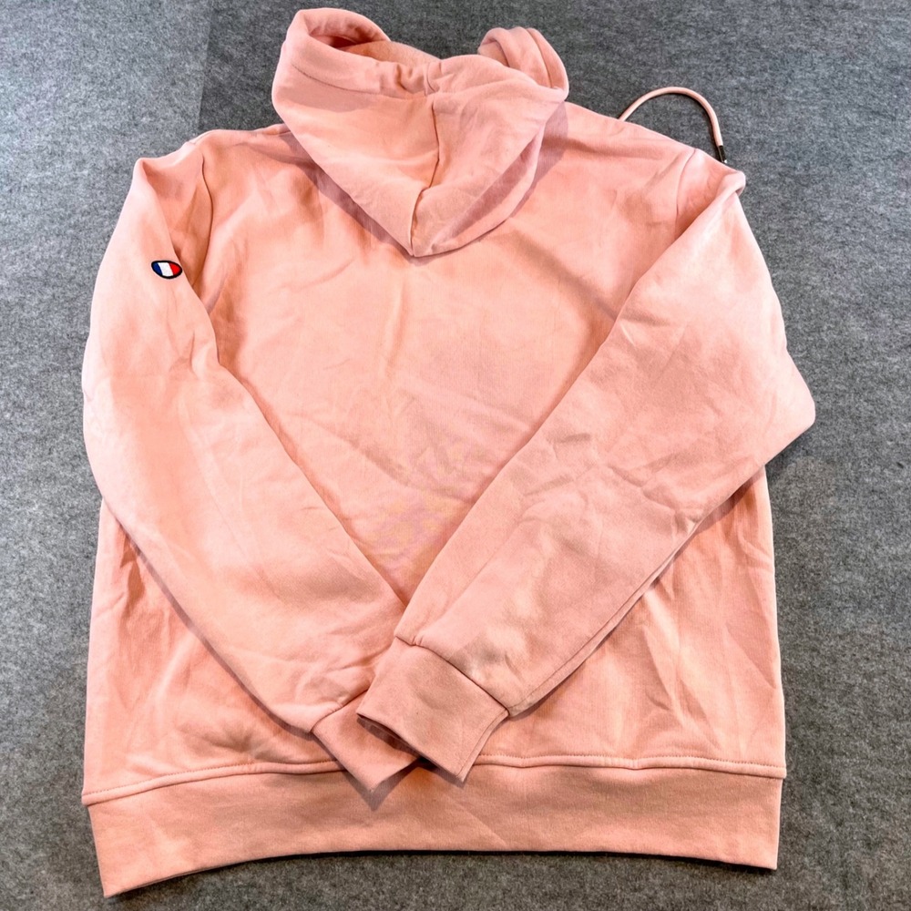 Paris Glam Womens Hoodie Pink Paris Graphic Fleece Sweatshirt Small Coquette - Picture 2 of 6